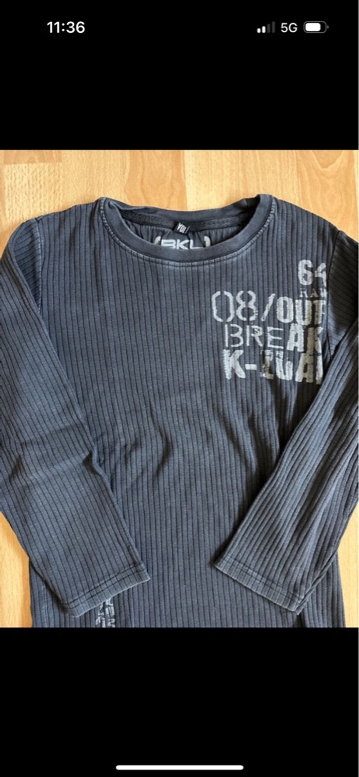 Lot de 4 tee-shirts manches longues - photo numéro 3