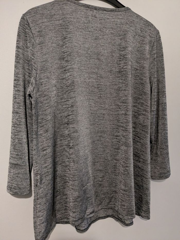Haut gris argenté - photo numéro 3