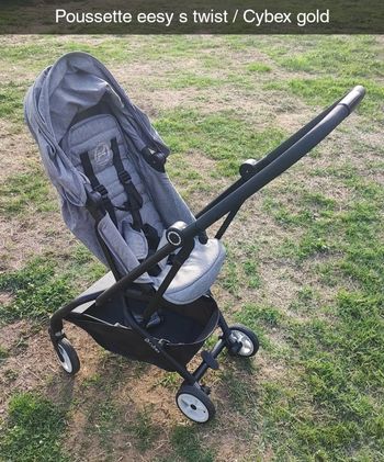 Poussette eesy s twist Cybex gold