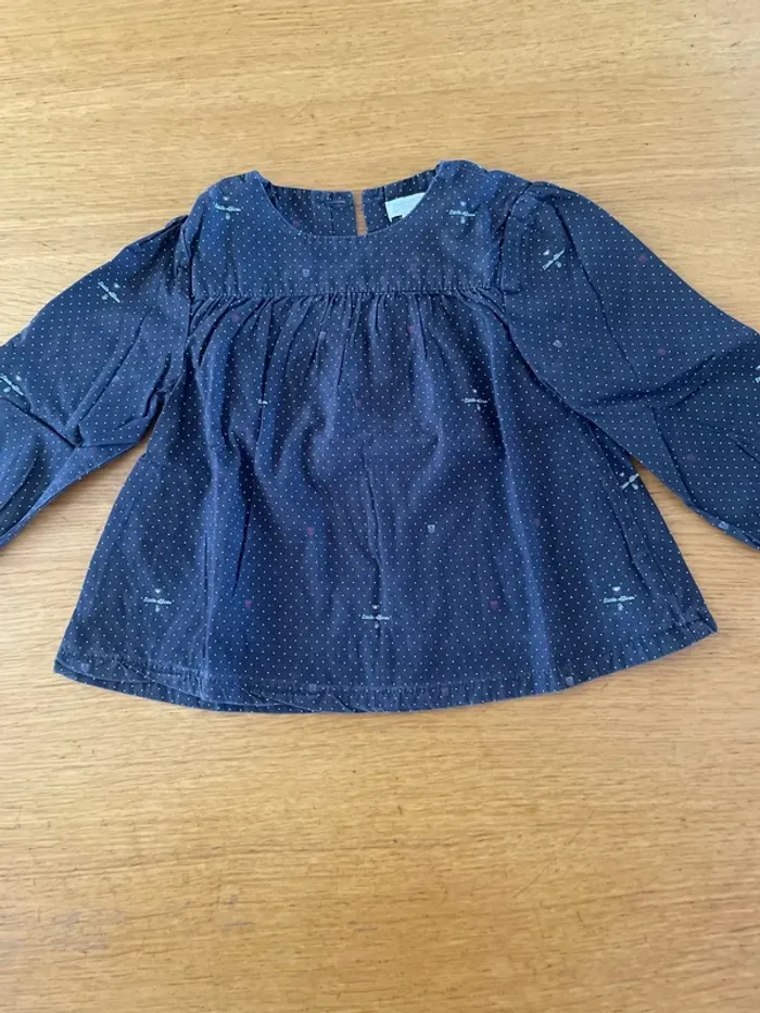 Blouse fille 12 mois