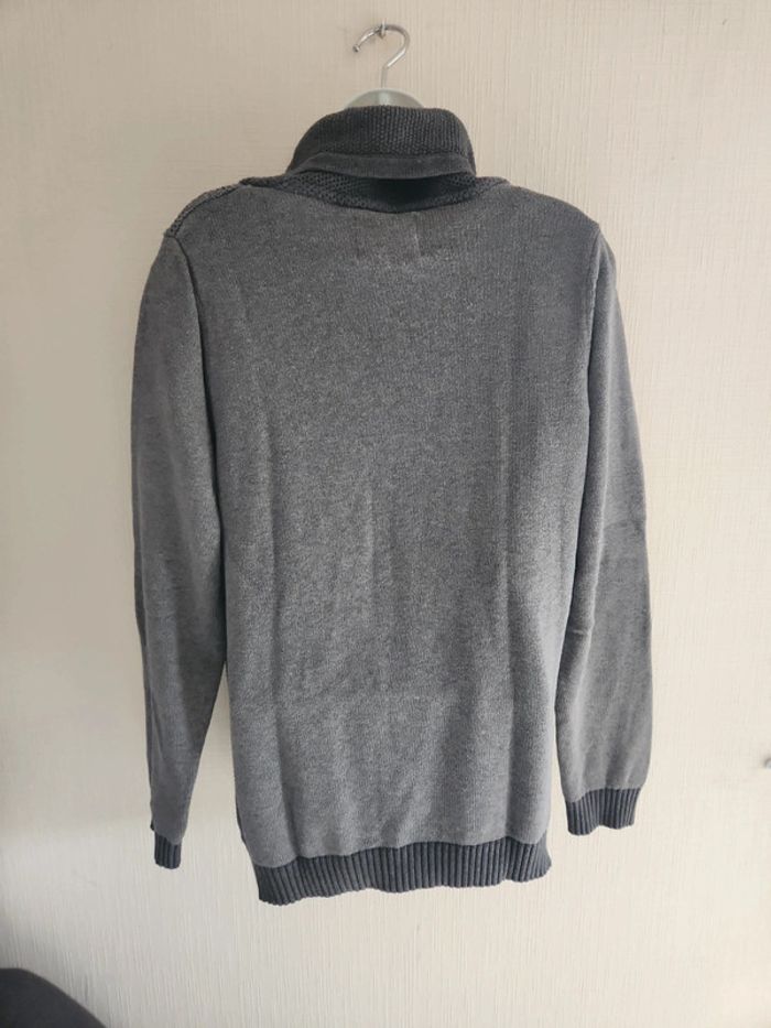 Pull gris Jack & Jones S - photo numéro 9
