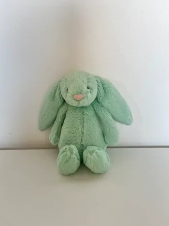 Small bashful MINT bunny Jellycat