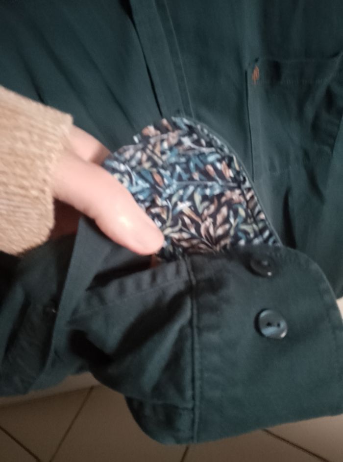 Chemise homme vert émeraude foncés Armand Thiery TL - photo numéro 5