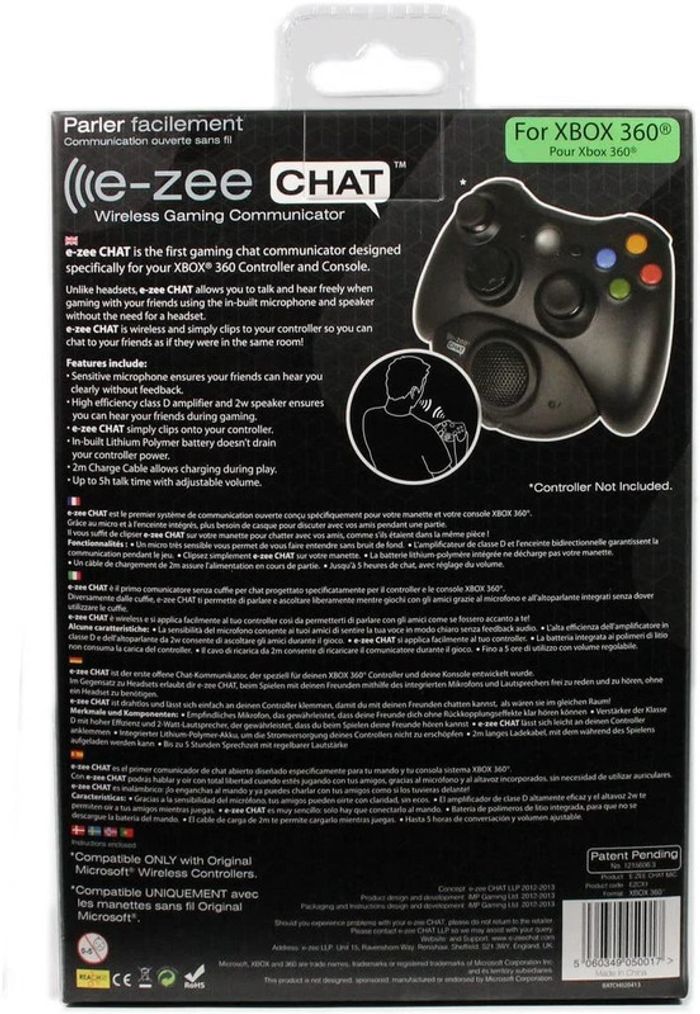 E-Zee Chat  Communicator - Microsoft Xbox 360 - Neuf Et Emballé - photo numéro 2