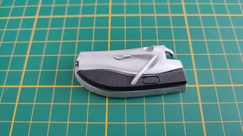 Intérieur porte gauche pièce détachée miniature Maisto Porsche Boxster 1/18 1/18e 1/18ème #C01