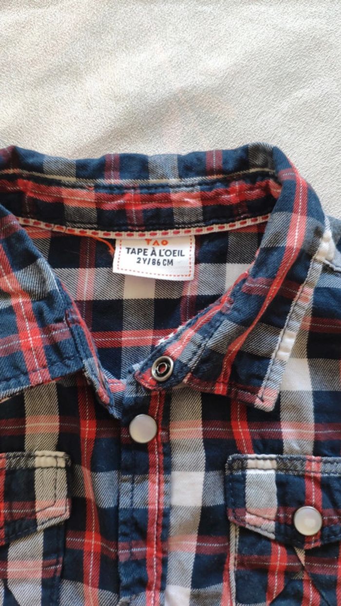 Chemise 2 ans tape à l'oeil - photo numéro 2