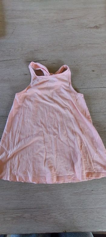 Robe courte d été, rose très clair, La Redoute, 3 ans