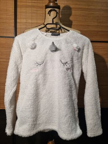 Haut de pyjama licorne 12 ans