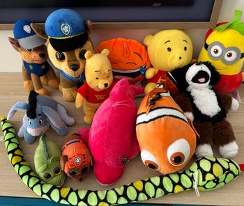 Lot de peluches