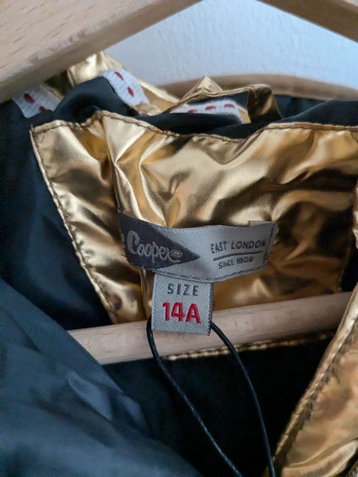 Manteau doudoune dorée Lee Cooper 14 ans - photo numéro 7