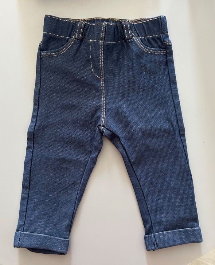 Legging effet jeans