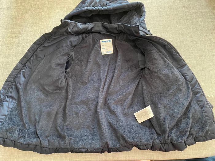 Manteau marine mayoral 3 ans - photo numéro 2