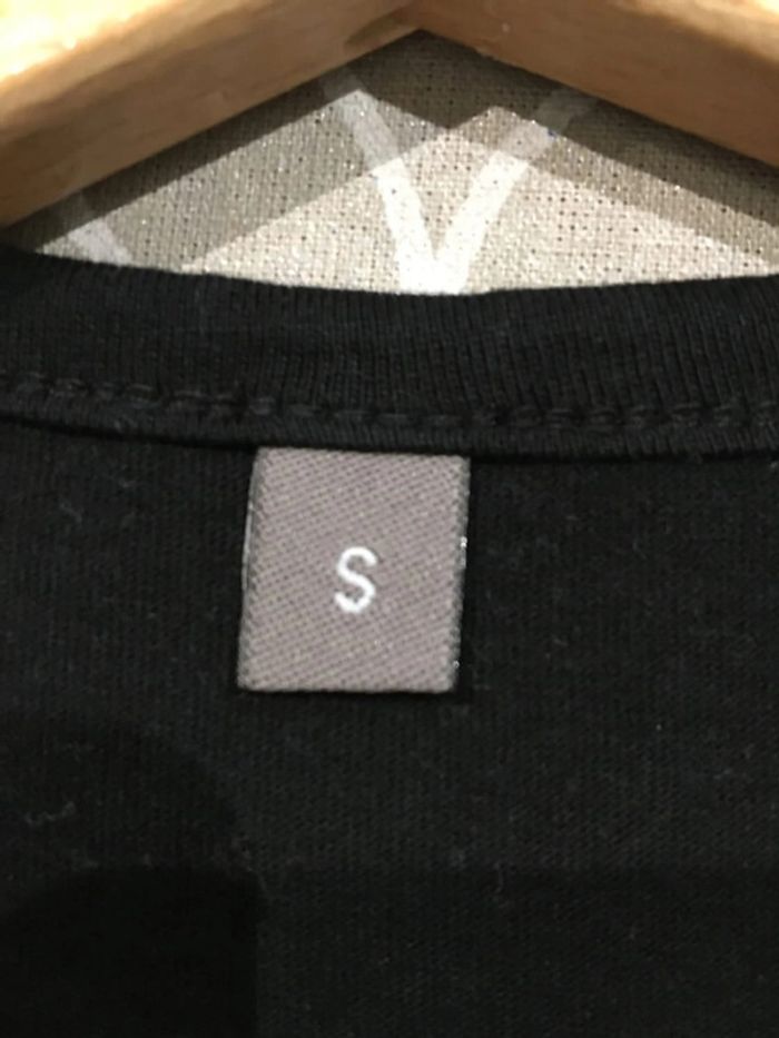 Chemise de nuit noire imprimée étoiles - photo numéro 4