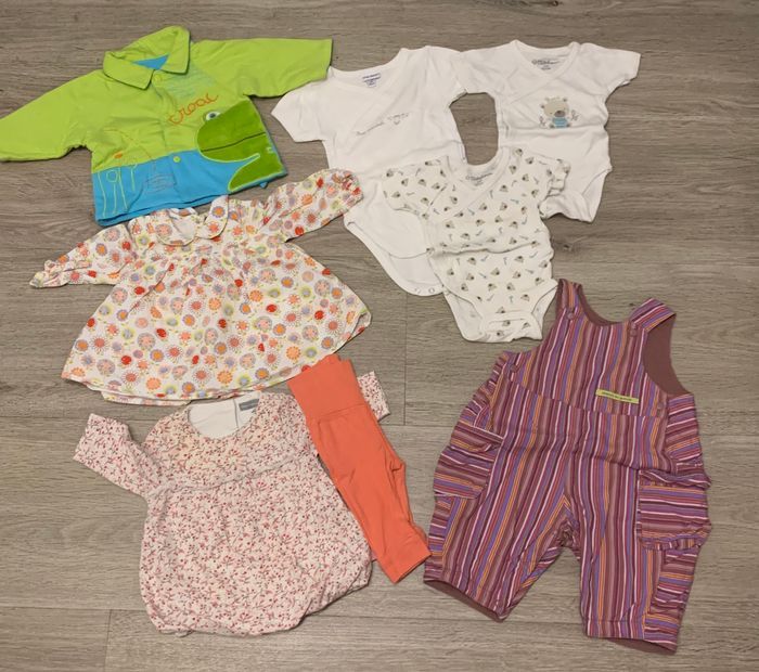 Lot 1 mois fille été