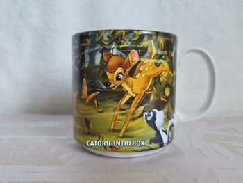 Tasse / Mug / Cup scène Disney Classics Bambi Féline Fleur Panpan / Thumper