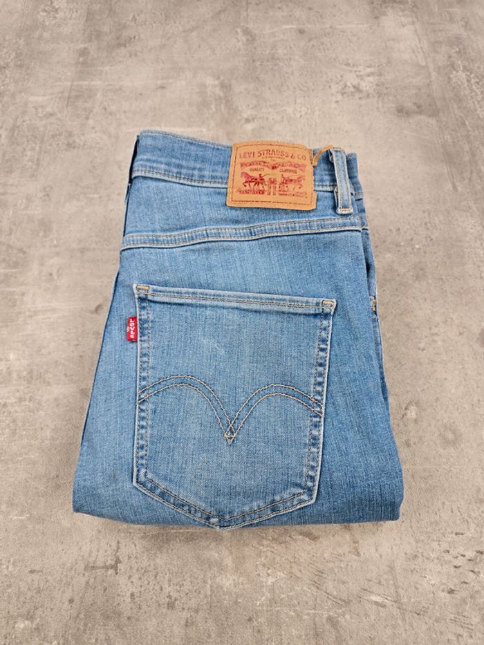 Jean levi's mile high super skinny bleu femme taille haute taile 30 bon état