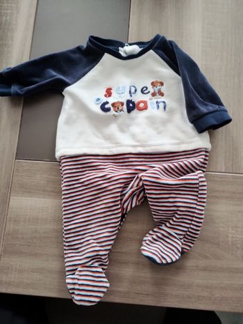 Pyjama 1 mois pour garcon