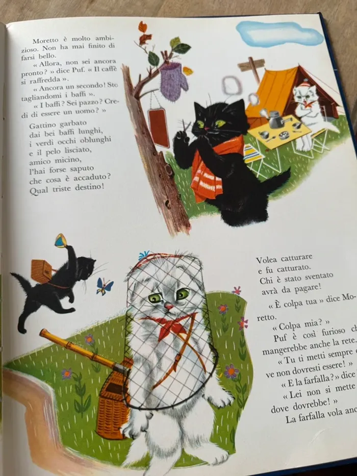 Livre ancien rare italien Animali Parlanti a cura di Pierre Probst Carolina Principato Hachette - photo numéro 14