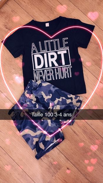 Ensemble garcon taille 3-4 ans