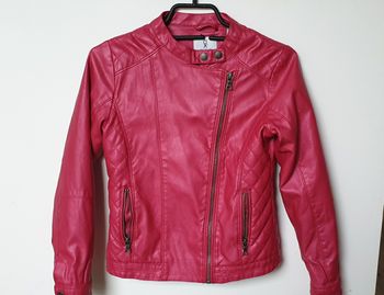 veste simili cuir 10 ans