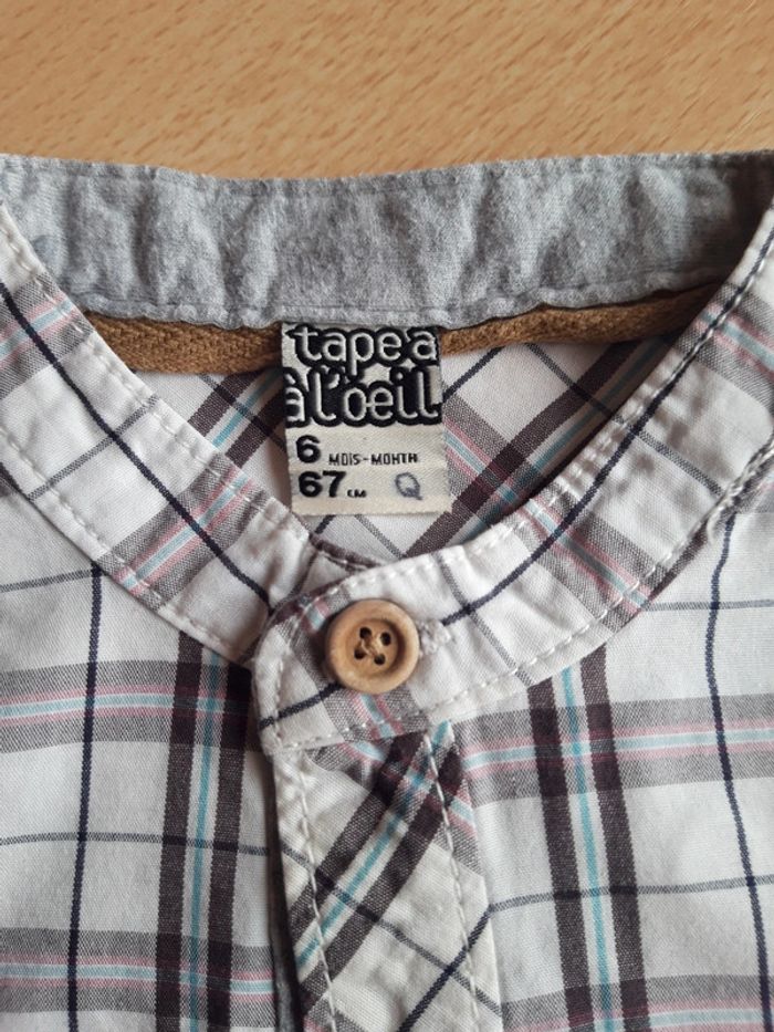 Chemise Tape à l'œil 6 mois - photo numéro 4