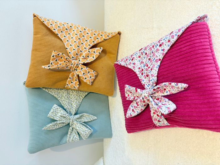 Pochette à livre de poche ou liseuse Vert d'eau - photo numéro 2