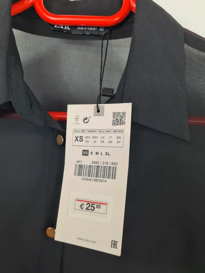 Blouse voile zara - photo numéro 2