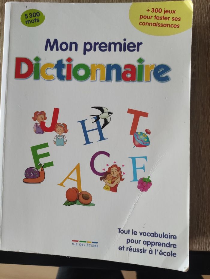 Mon premier dictionnaire