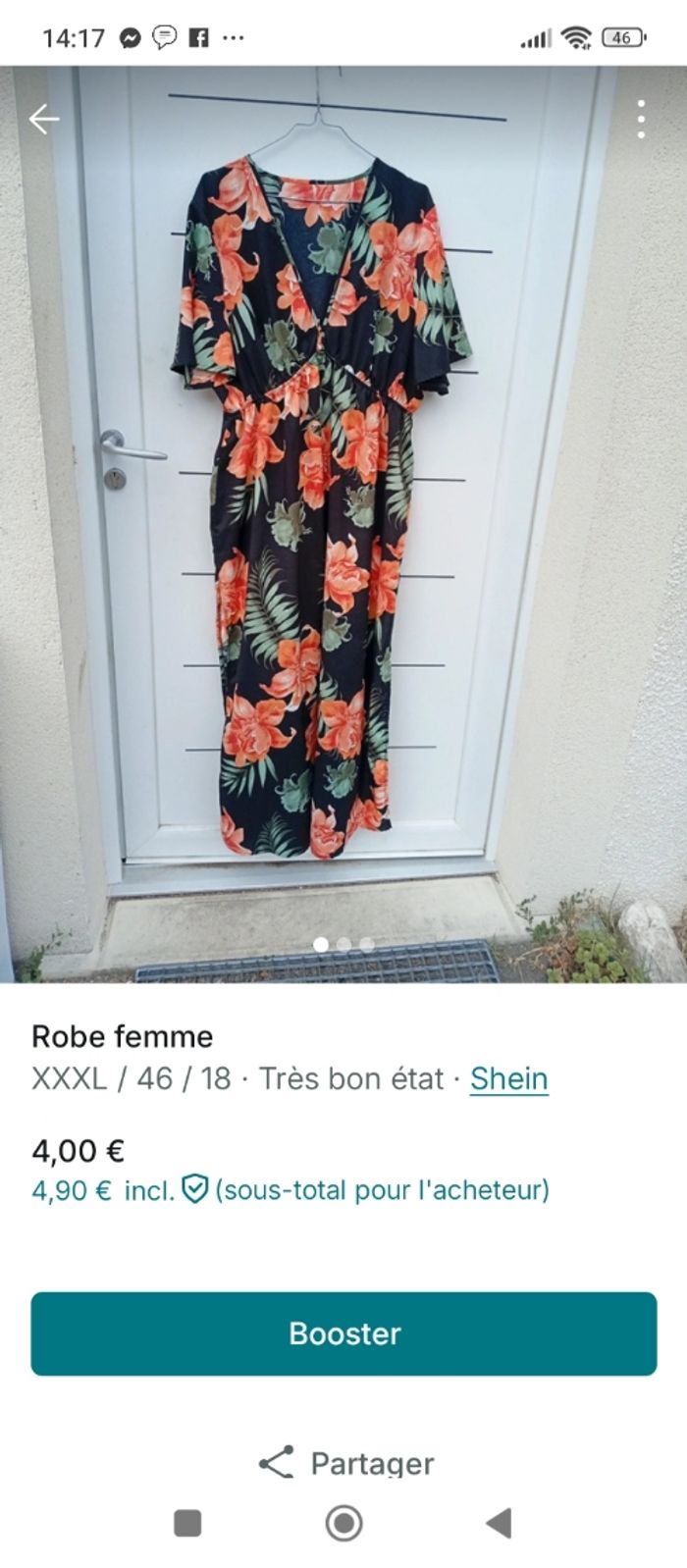 Robe longue femme