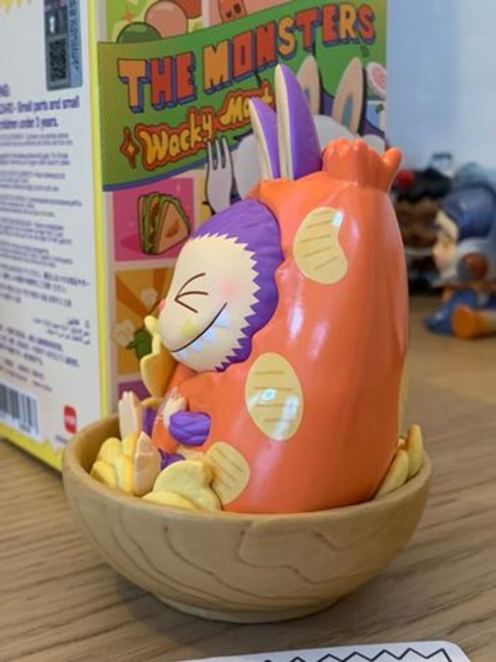 🍟 Pop Mart Labubu – Wacky Mart Series : Chips (avec boîte + carte) - photo numéro 3