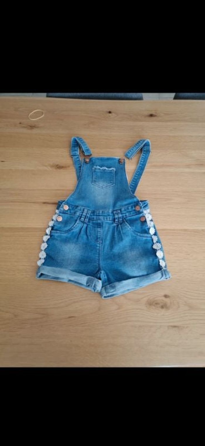 Salopette short