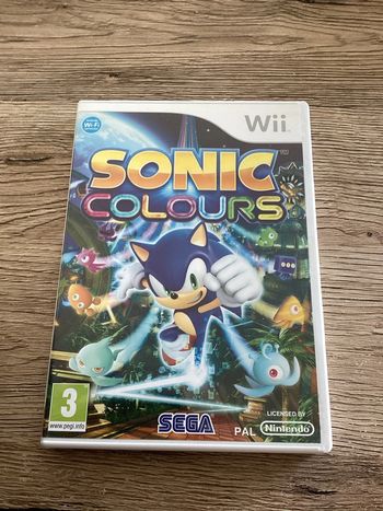 boîte Nintendo wii sans notice sonic colours Nintendo wii vendu sans le jeu