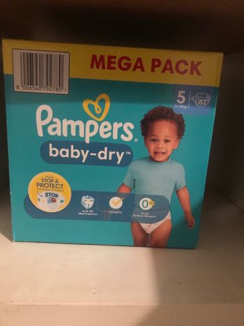 Pampers MegaPack taille 5
