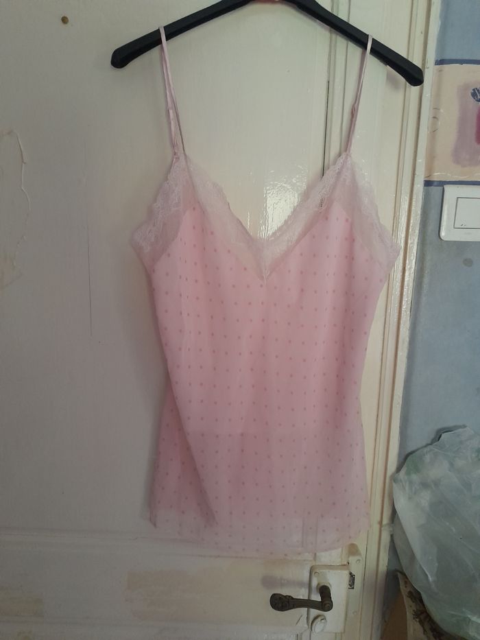 Nuisette courte rose, taille 42/44