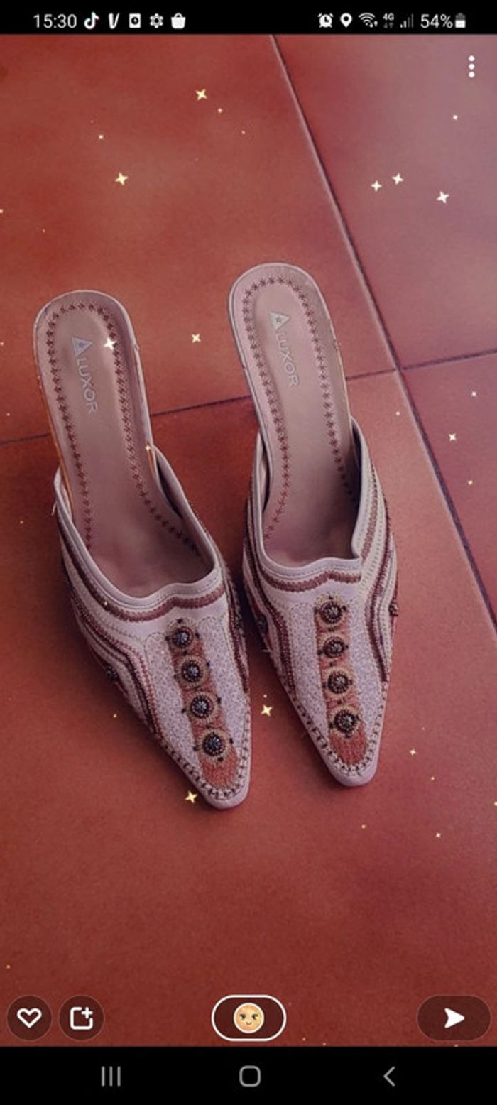 Magnifique chaussures orientale