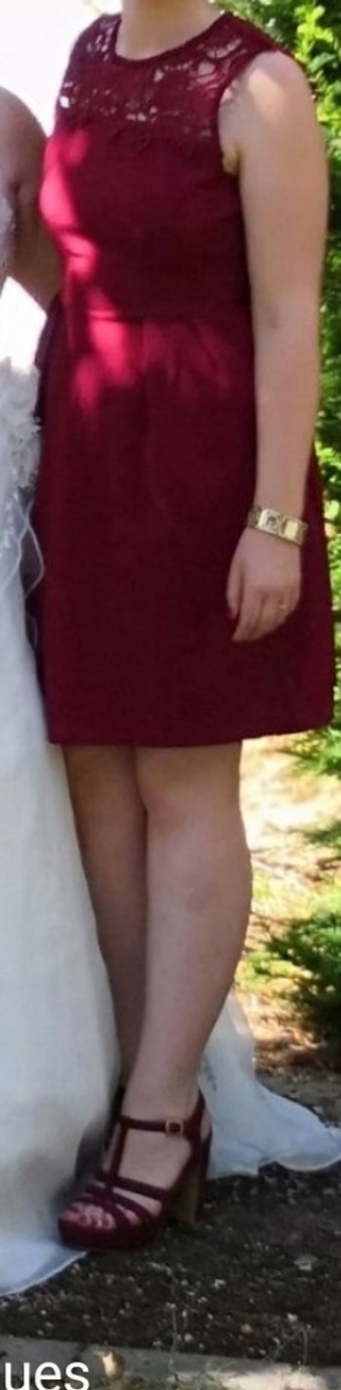 Robe bordeau - photo numéro 3