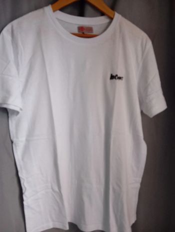 Tee-shirt blanc Lee Cooper