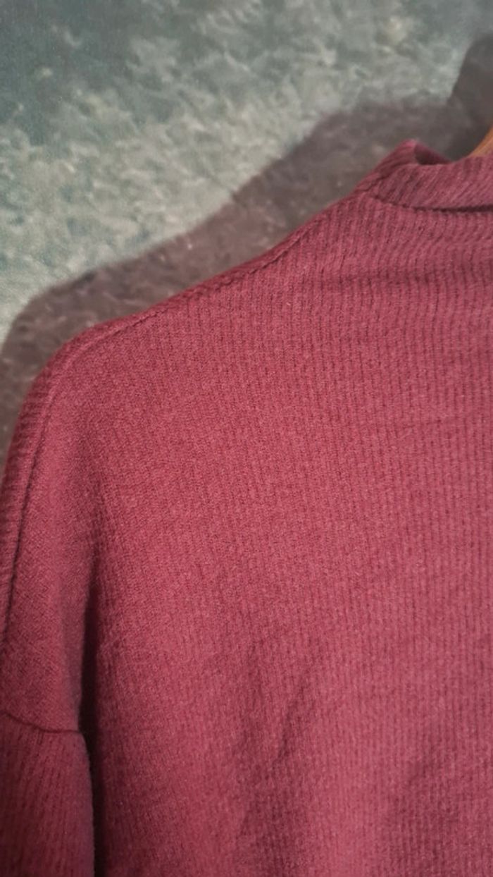 Robe bordeaux douce - photo numéro 3