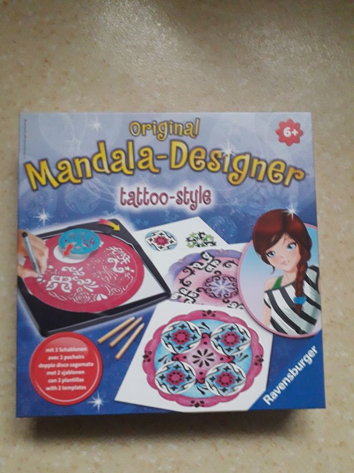 Mandala designer tatoo style