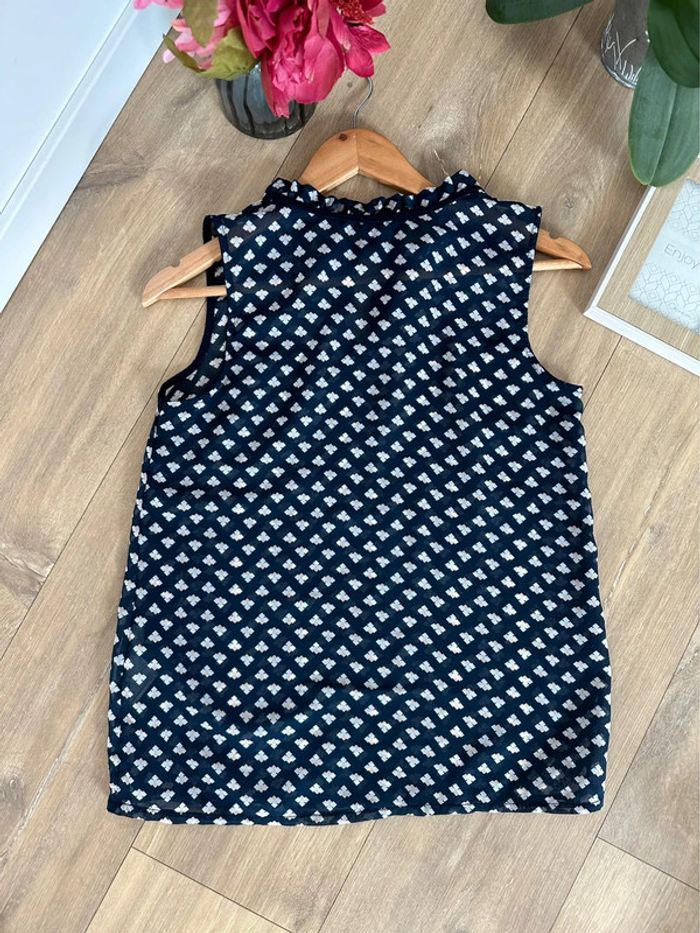 Blouse bleue • Kiabi • 36 - photo numéro 3