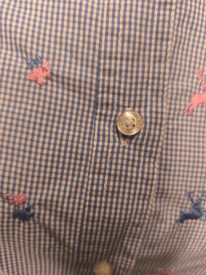 Chemise K&K Kaiserjäger Femme Taille M Bleu Rayé - photo numéro 5