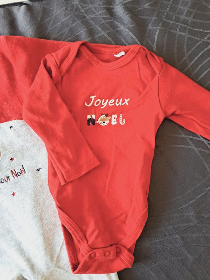 Ensemble pyjama + body Noël - photo numéro 3