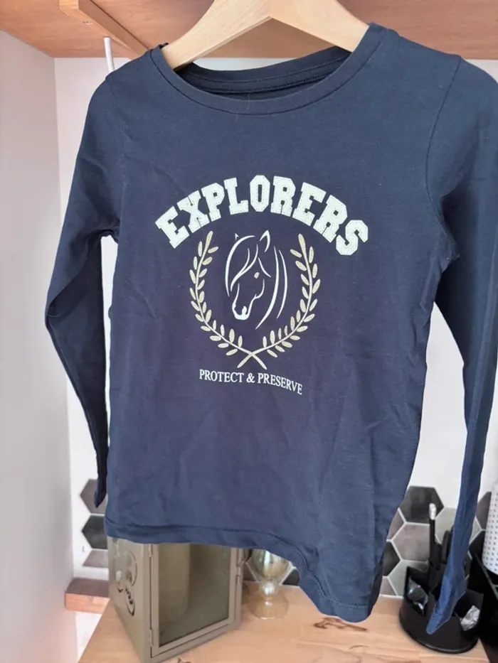 👕 T-shirt à manches longues • Gémo • 5 ans - photo numéro 3