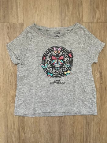 Tee shirt Kiabi gris 3 ans