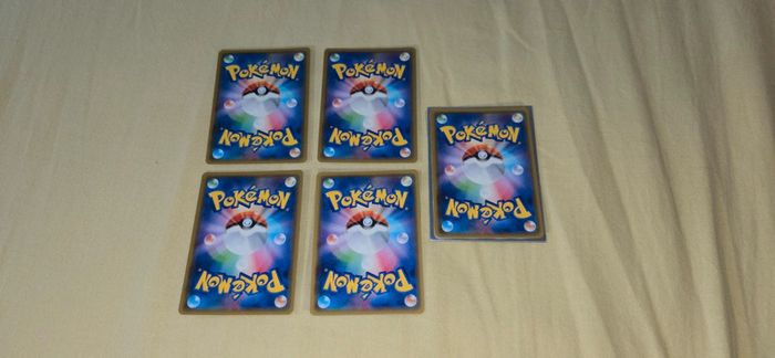 Lot de 5 cartes pokémon GX full art japonaise - photo numéro 4