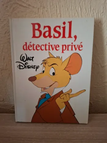 Livre Disney Basile détective privé
