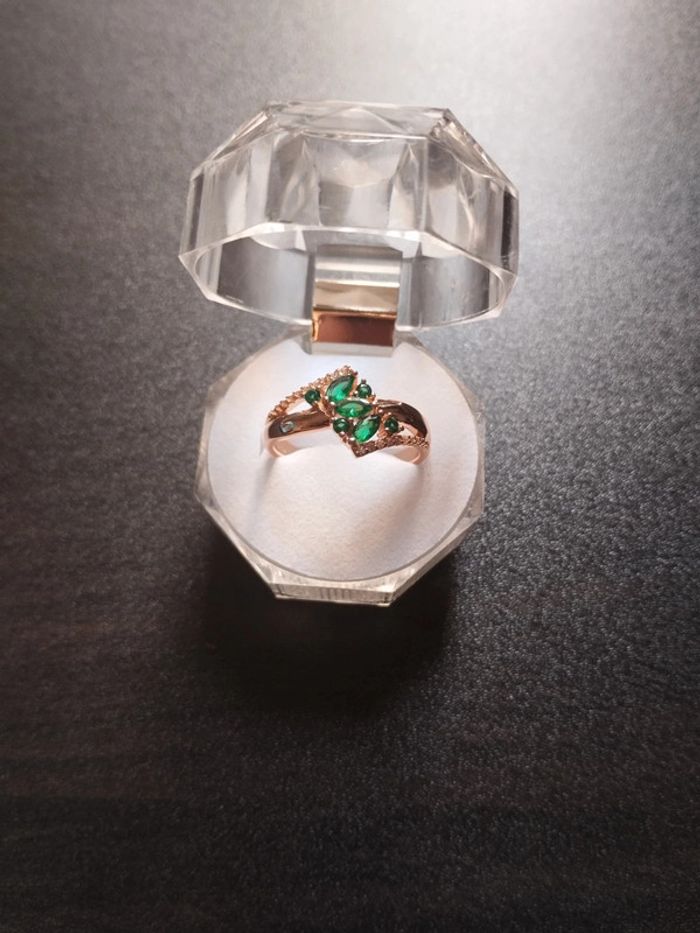 Bague vintage femme avec coffret cadeau