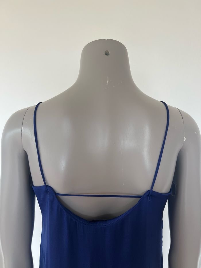 Robe longue Oysho bleu foncé – taille M - photo numéro 4