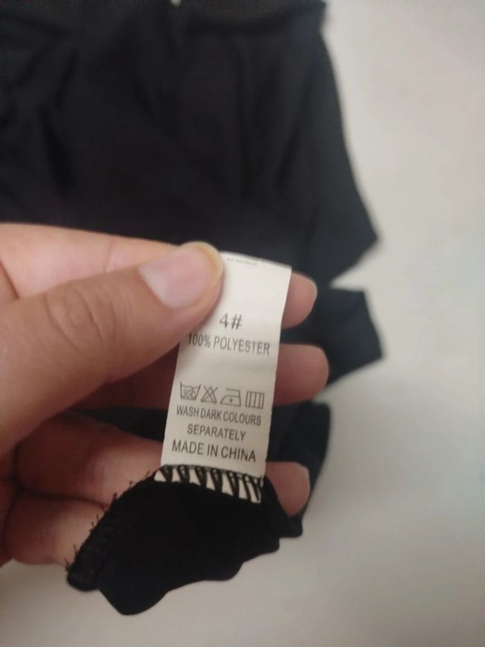 Blouse légère fluide noire | Shein | L - photo numéro 2