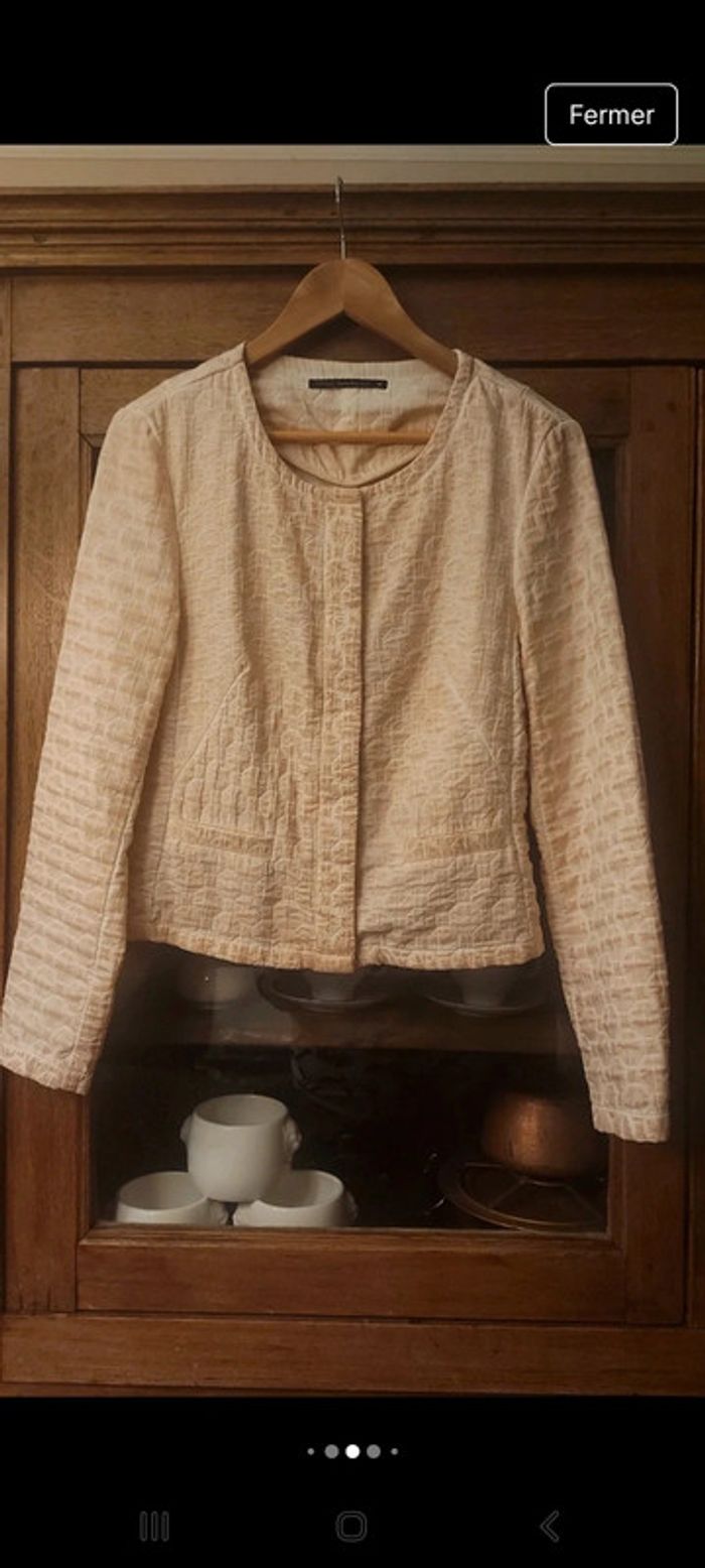 Veste Rose Steps t 42 en trés bonne état - photo numéro 6